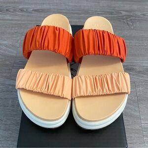 WOMEN'S SOREL X PRANA ROAMING TWO STRAP SLIDE SANDAL, Size 8.5